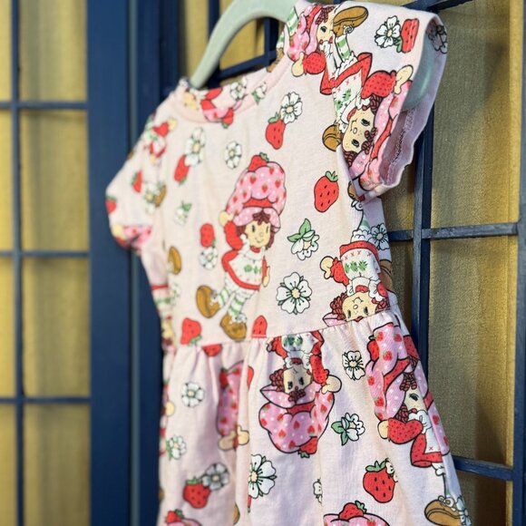 Strawberry Shortcake Baby Dress – Size 12M - Picture 3 of 5